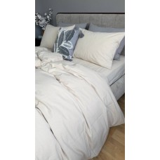 Постільна білизна Creamy Beige W1361, варена бавовна, Washed Cotton Постільна білизна Creamy Beige W1361, варена бавовна, Washed Cotton