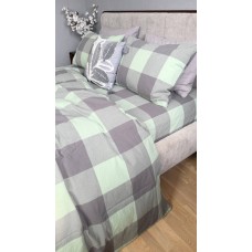 Постільна білизна Green Kilt Washed Cotton, варена бавовна, затишний шотландський стиль. Постільна білизна Green Kilt Washed Cotton, варена бавовна, затишний шотландський стиль.