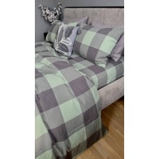 Постільна білизна Green Kilt Washed Cotton, варена бавовна, затишний шотландський стиль. Постільна білизна Green Kilt Washed Cotton, варена бавовна, затишний шотландський стиль.
