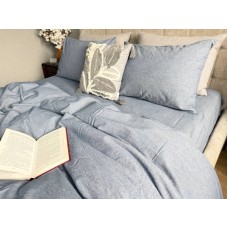 Постільна білизна Jeans Washed Cotton, варена бавовна, м’який джинсовий колір Постільна білизна Jeans Washed Cotton, варена бавовна, м’який джинсовий колір