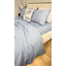 Постільна білизна Jeans Washed Cotton, варена бавовна, м’який джинсовий колір Постільна білизна Jeans Washed Cotton, варена бавовна, м’який джинсовий колір