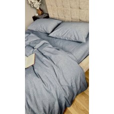 Постільна білизна Jeans Washed Cotton, варена бавовна, м’який джинсовий колір Постільна білизна Jeans Washed Cotton, варена бавовна, м’який джинсовий колір