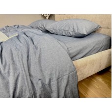 Постільна білизна Jeans Washed Cotton, варена бавовна, м’який джинсовий колір Постільна білизна Jeans Washed Cotton, варена бавовна, м’який джинсовий колір