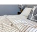 Постільна білизна Magic Washed Cotton, варена бавовна в тонку чорну смужку