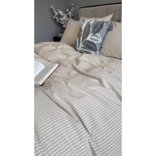 Постільна білизна Mini Bell + Creamy Beige, Washed Cotton, варена бавовна, ніжний кремовий беж Постільна білизна Mini Bell + Creamy Beige, Washed Cotton, варена бавовна, ніжний кремовий беж