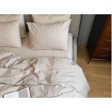 Постільна білизна Mini Bell + Creamy Beige, Washed Cotton, варена бавовна, ніжний кремовий беж