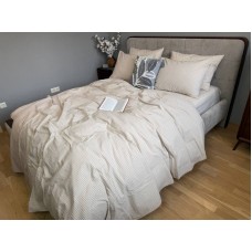 Постільна білизна Mini Bell + Creamy Beige, Washed Cotton, варена бавовна, ніжний кремовий беж Постільна білизна Mini Bell + Creamy Beige, Washed Cotton, варена бавовна, ніжний кремовий беж