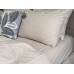 Постільна білизна Mini Bell Washed Cotton, кремова варена бавовна у тонку бежеву смужку