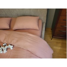 Постільний комплект Powder, чотиришаровий муслін зі 100% бавовни, ТМ Комфорт-текстиль