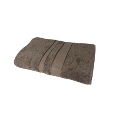 Простирадло махрове, євро 200 x 220 см, коричневий, ТМ Aisha