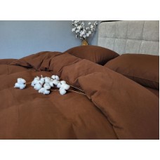 Комплект постільної білизни Пряний шоколад S181, Turkish flannel