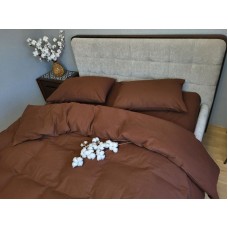 Комплект постільної білизни Пряний шоколад S181, Turkish flannel