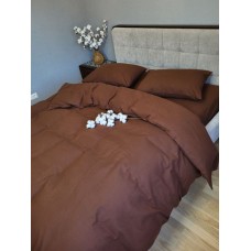 Комплект постільної білизни Пряний шоколад S181, Turkish flannel