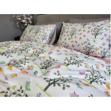 Комплект постільної білизни Пташенята, cotton Цільн.