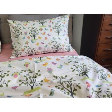 Комплект постільної білизни Пташенята, cotton Цільн.