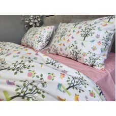 Комплект постільної білизни Пташенята, cotton Цільн.