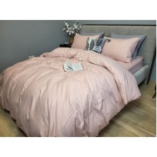 Комплект постільної білизни Пудровий N16564, Turkish flannel