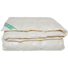Пухова ковдра стьобана, 155 x 215 см, полуторна, 100% пух, ТМ Екопух