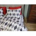 Комплект постільної білизни Ромб сірий, Turkish flannel