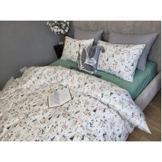 Комплект постільної білизни Різдвяний настрій, cotton підк. Цільн.