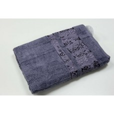 Рушник махровий для сауни VIP COTTON ROWAN, чорниця