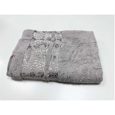 Рушник махровий для сауни VIP COTTON ROWAN, сірий