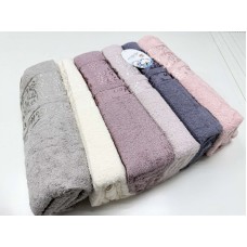 Рушник махровий для сауни VIP COTTON ROWAN, сірий