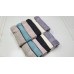 Рушники махрові жаккардові LUX COTTON AKASYA, 100% бавовна 520 г/м2, пудра, ТМ Gulcan
