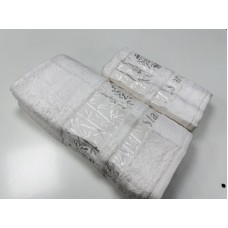 Рушники махрові RUBY BAMBOO, 100% бамбук 550 г/м2, білі, ТМ Cestepe
