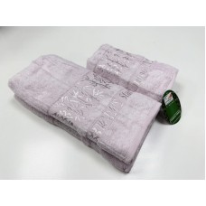 Рушники махрові RUBY BAMBOO, 100% бамбук 550 г/м2, лілові, ТМ Cestepe