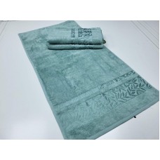 Рушники махрові SILK BAMBOO, 100% бамбук 550 г/м2, білі, ТМ Cestepe