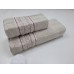 Рушники махрові VIP COTTON FILIZ-N, 100% бавовна 520 г/м2, беж, ТМ Cestepe