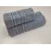 Рушники махрові VIP COTTON FILIZ-N, 100% бавовна 520 г/м2, джинс, ТМ Cestepe