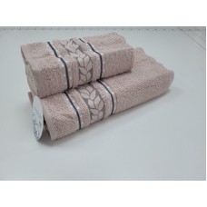 Рушники махрові VIP COTTON FILIZ-N, 100% бавовна 520 г/м2, фрапе, ТМ Cestepe