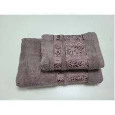 Рушники махрові VIP COTTON ROWAN, шоколад
