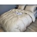 Комплект постільної білизни Сатин JACQUARD, ROSE BEIGE