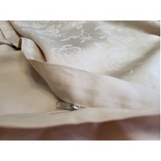 Комплект постільної білизни Сатин JACQUARD, ROSE BEIGE