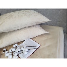 Комплект постільної білизни Сатин JACQUARD, ROSE BEIGE