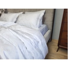 Комплект постільної білизни Сатин JACQUARD, TIARA WHITE