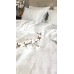 Комплект постільної білизни Сатин JACQUARD, TIARA WHITE