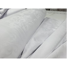 Комплект постільної білизни Сатин JACQUARD, TIARA WHITE