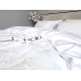 Комплект постільної білизни Сатин JACQUARD, TIARA WHITE