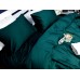 Комплект постільної білизни Сатин однотонний DEEP EMERALD