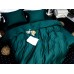 Комплект постільної білизни Сатин однотонний DEEP EMERALD