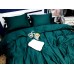 Комплект постільної білизни Сатин однотонний DEEP EMERALD