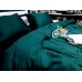 Комплект постільної білизни Сатин однотонний DEEP EMERALD