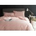 Комплект постільної білизни Сатин однотонний LIGHT PINK, №351 нав 50/70