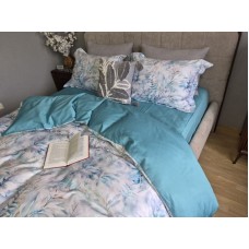 Комплект постільної білизни Сатин PREMIUM, AQUARELLE
