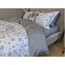 Комплект постільної білизни Сатин PREMIUM, BLUE SPRIG