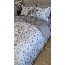 Комплект постільної білизни Сатин PREMIUM, BLUE SPRIG